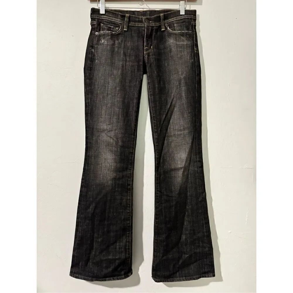 Citizen of Humanity Ingrid flare 29 embroidered on back pockets